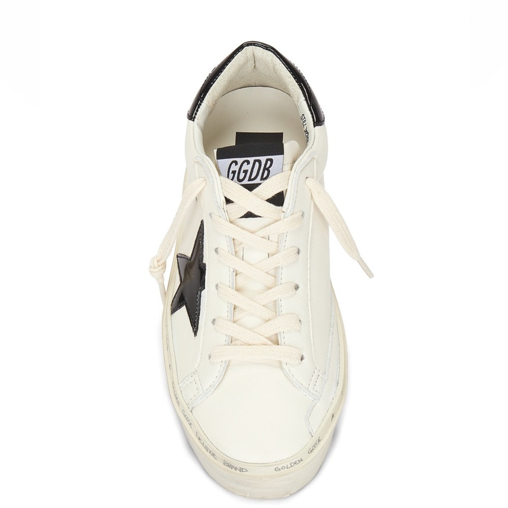 Golden Goose Hi Star sneaker 37 worn only once comes with box - Picture 5 of 13